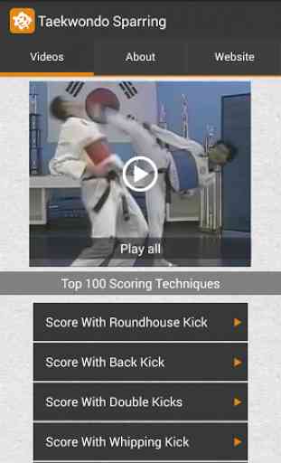 Taekwondo Sparring Skills 3