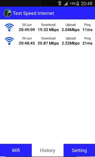 Test Speed Internet 3G,4G,Wifi 4