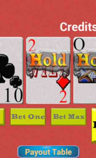 TouchPlay Deuces Wild Poker 1