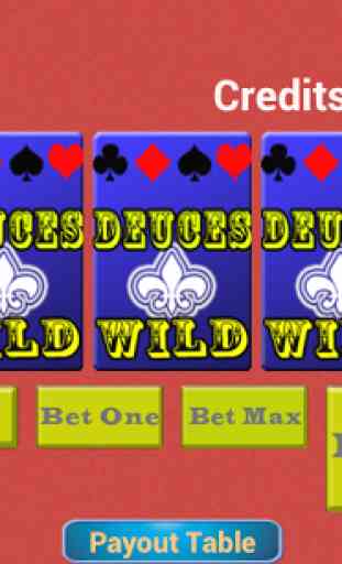 TouchPlay Deuces Wild Poker 3