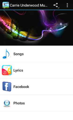 Carrie Underwood Music App 1