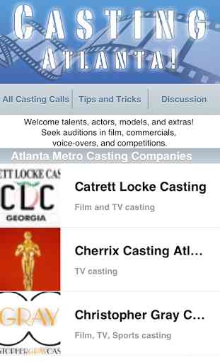 Casting ATL - Atlanta LITE 1