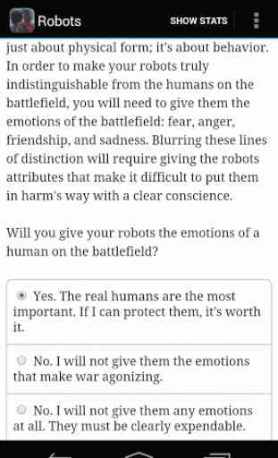 Choice of Robots 4