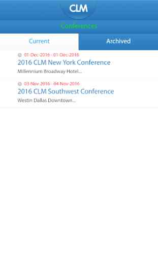 CLM All Conferences - Phone 2
