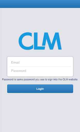 CLM All Conferences - Tablet 2