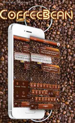 Coffee Bean Keyboard Theme 1