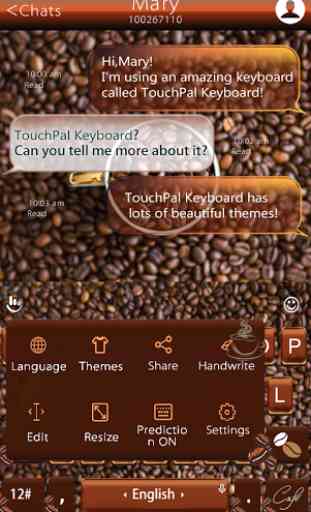 Coffee Bean Keyboard Theme 3