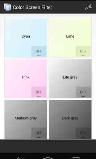 Color Screen Filter 1