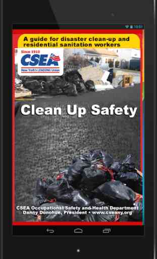 CSEA Clean-Up Safety 1