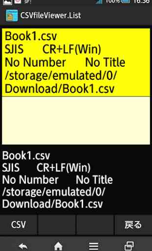 CSV File Viewer 4