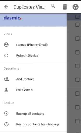 Delete Duplicate Contacts 2