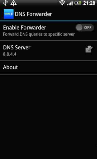 DNS forwarder 1