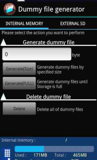 Dummy file generator 1
