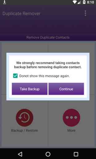 Duplicate Contact Remover 3