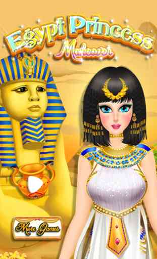 Egypt makeover princess games 2