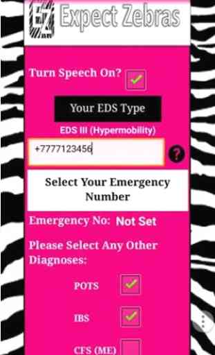 Expect Zebras - The EDS App 2
