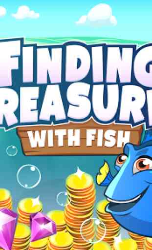 Finding treasure with fish 1