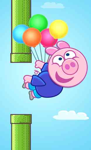 Flappy Pig - Free For Kids 3
