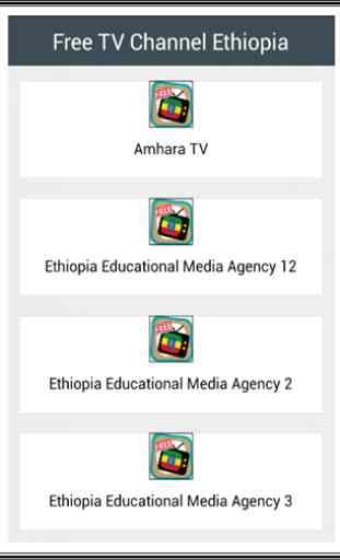 Free TV Channel Ethiopia 1