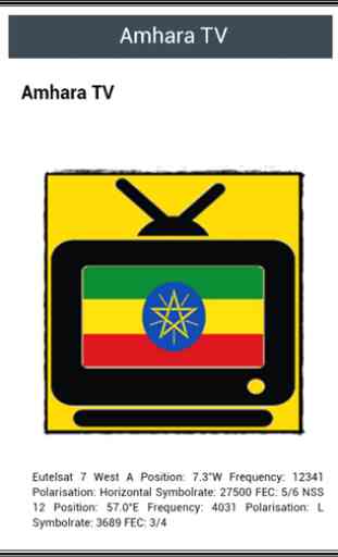 Free TV Channel Ethiopia 2