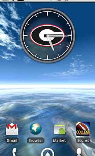 Georgia Bulldogs Live Clock 4