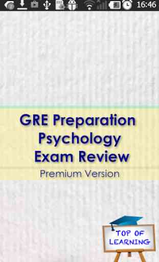 GRE Psychology Exam Review 1