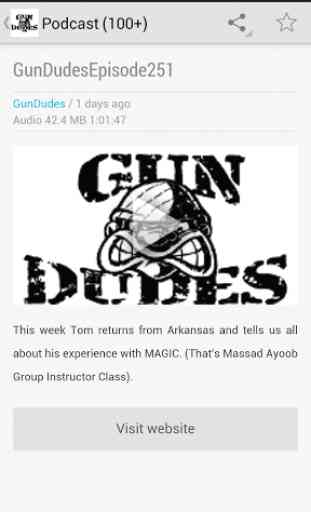 Gun Dudes Radio Podcast 1
