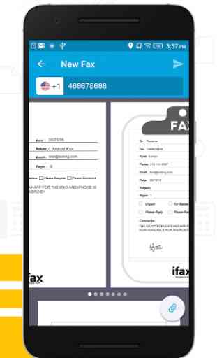 iFax - Send Fax from Phone 3