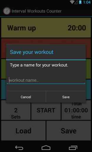 Interval Workout Counter 3
