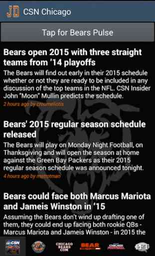 JD's Chicago Bears News 1