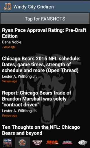 JD's Chicago Bears News 2