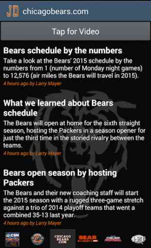 JD's Chicago Bears News 3