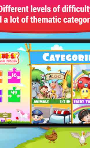 Jigsaw puzzles kids free games 3