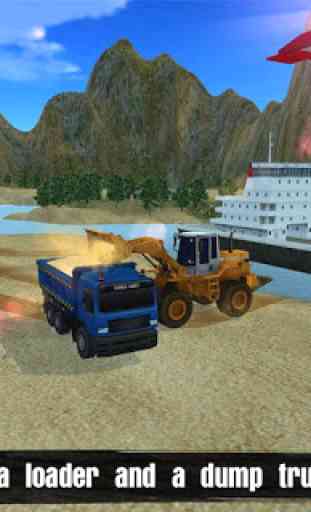 Loader & Dump Truck Hill SIM 4