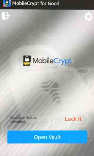 MobileCrypt for Good 3