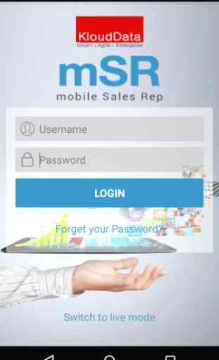 mSR (mobile SalesRep) 1