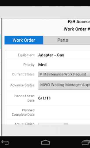 My Work Orders - JDE E1 3