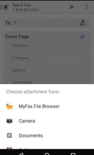 MyFax App—Send / Receive a Fax 4