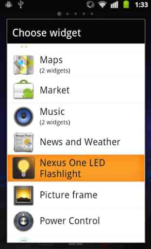 Nexus One LED Flashlight 1