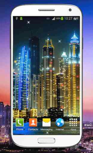 Nights in Dubai Live Wallpaper 2