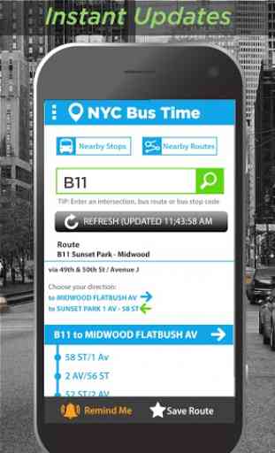 NYC Mta Bus Tracker Pro 1