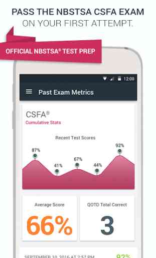 Official NBSTSA CSFA Exam Prep 1