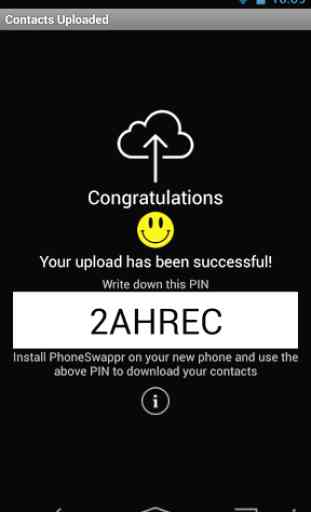 PhoneSwappr Transfer Contacts 3