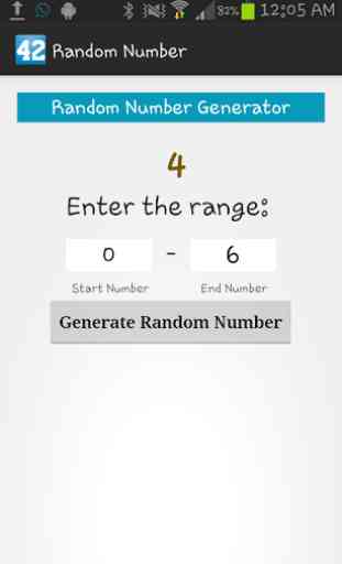 Random Number Generator 1