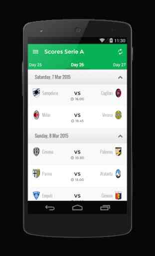 Serie A - Football App 2