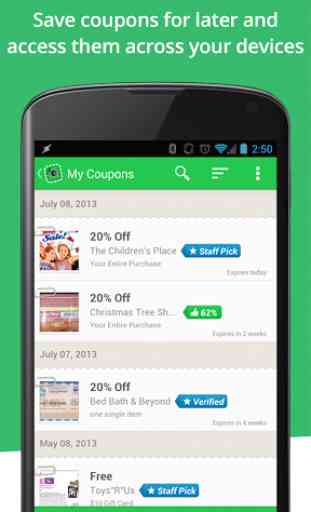 SnipSnap Coupon App 4