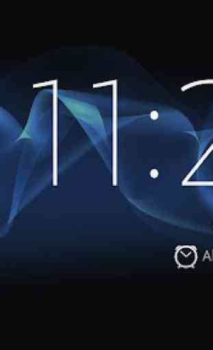 Sony Xperia S Desk Clock 1