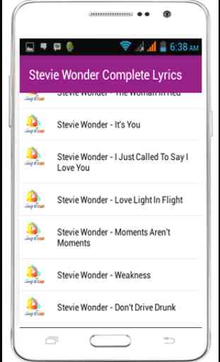 Stevie Wonder Complete Lyrics 2