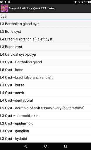 Surgical Pathology CPT Lookup 1