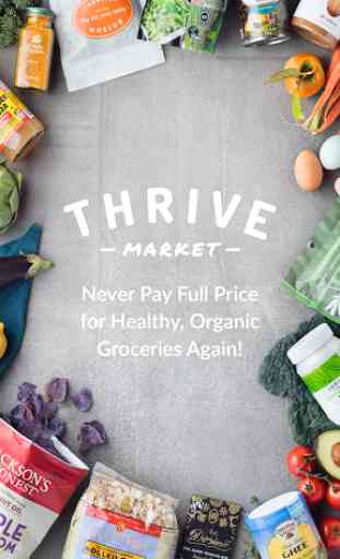 Thrive Market - Healthy Food 1